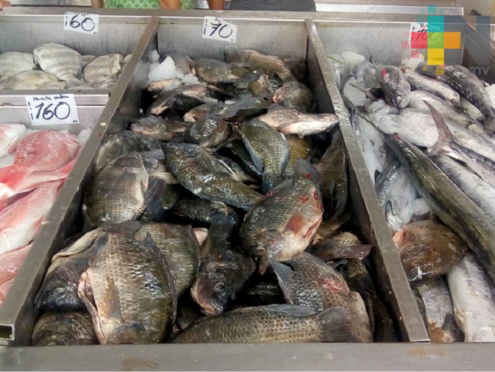 Por Día del Padre aumenta venta de mariscos y pescados en municipio de Veracruz