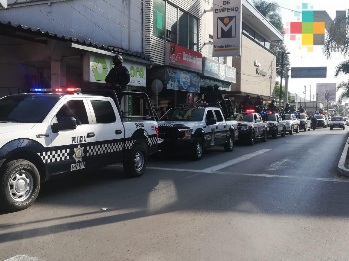 Despliega SSP operativo “Unidos para la Construcción de la Paz”, en Ciudad Mendoza