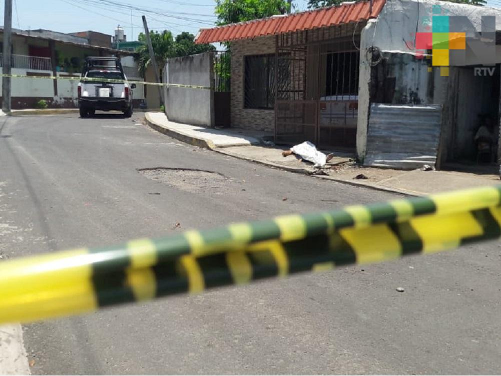 Por aparente infarto, muere hombre de la tercera edad en Veracruz