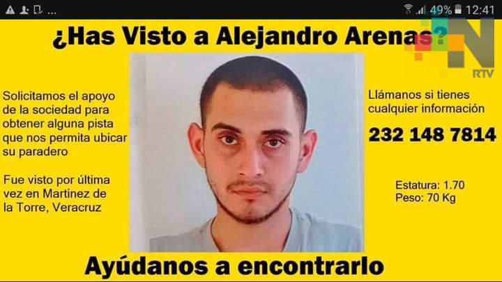 ¿Has visto a Alejandro Arenas?