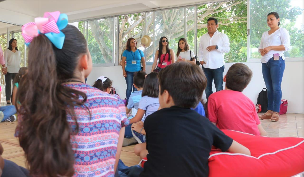 Promueve Gobierno de Veracruz lectura y recreación de la niñez, con “Mi visita a la Editora”