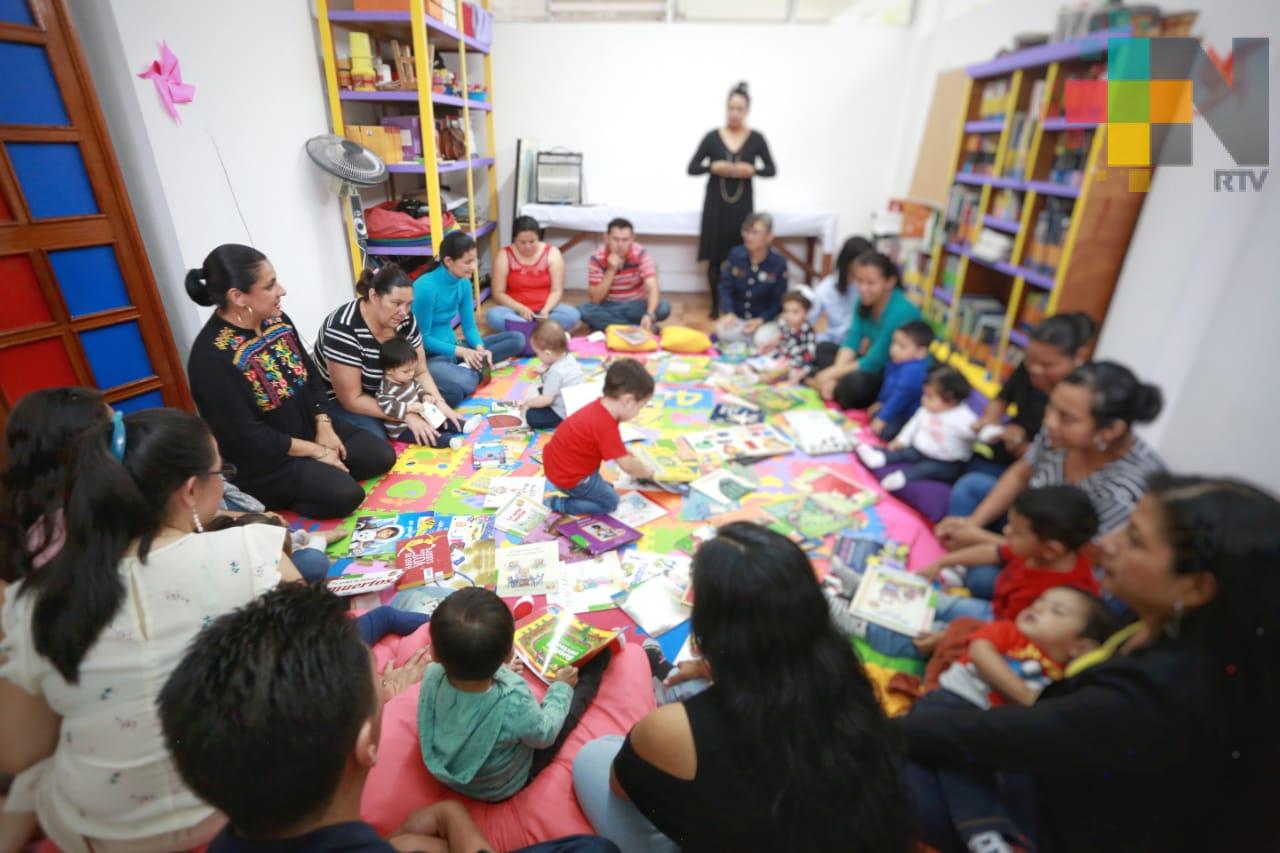 Inauguran“Bebeteca”; favorecerá la estimulación en la primera infancia