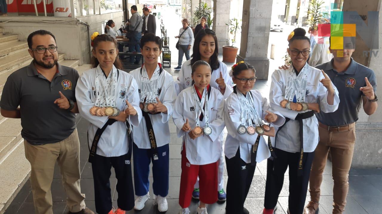 Taekwondoínes de Academia Nacional Cedex aportaron siete medallas en eventos nacionales