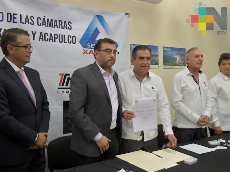 Xalapa y Acapulco se hermanaron para impulsar el turismo en ambos estados