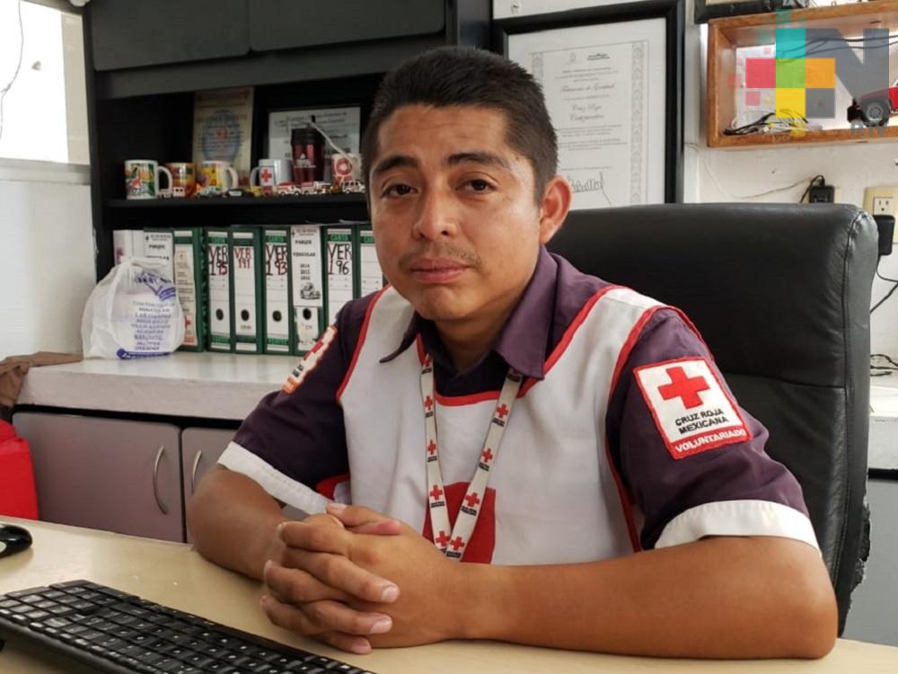 Pacientes con diabetes e hipertensión, los más atendidos por la Cruz Roja en Coatzacoalcos