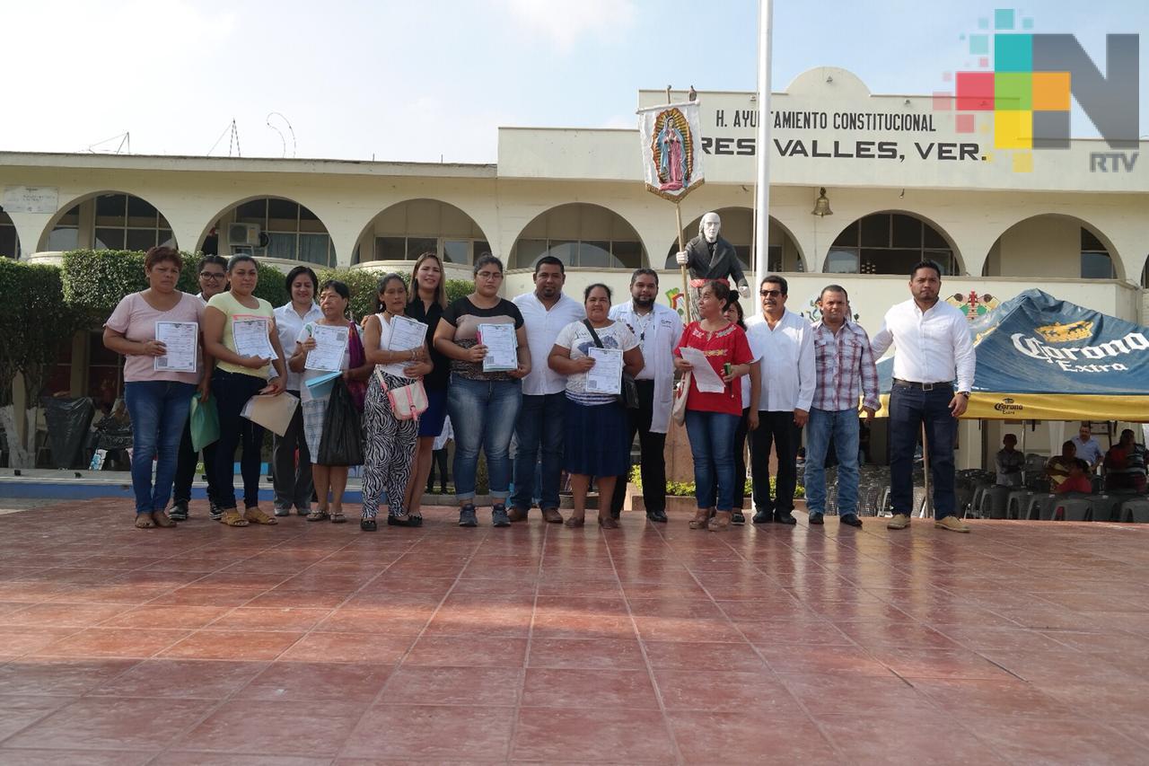 Llegan Brigadas Itinerantes del Registro Civil y Salud a Tres Valles