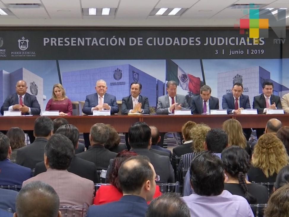 En Veracruz funcionarán 26 ciudades judiciales