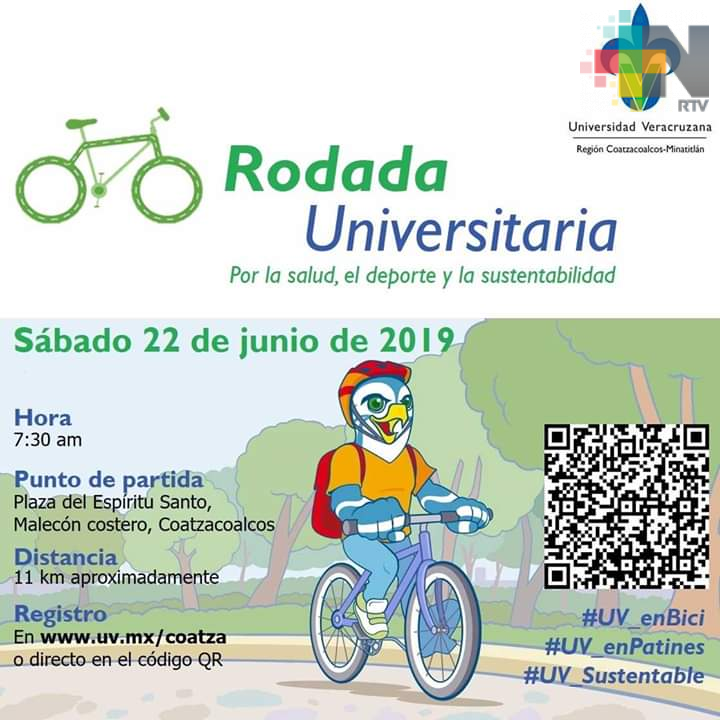 Este sábado Rodada Universitaria en Coatzacoalcos
