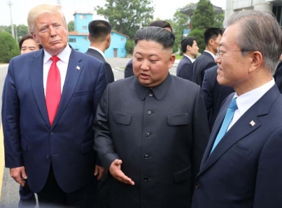 Trump, el primer presidente de EU que visita a Corea del Norte