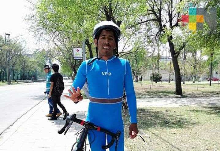 Paraciclistas veracruzanos a Nacional en Zinacantepec