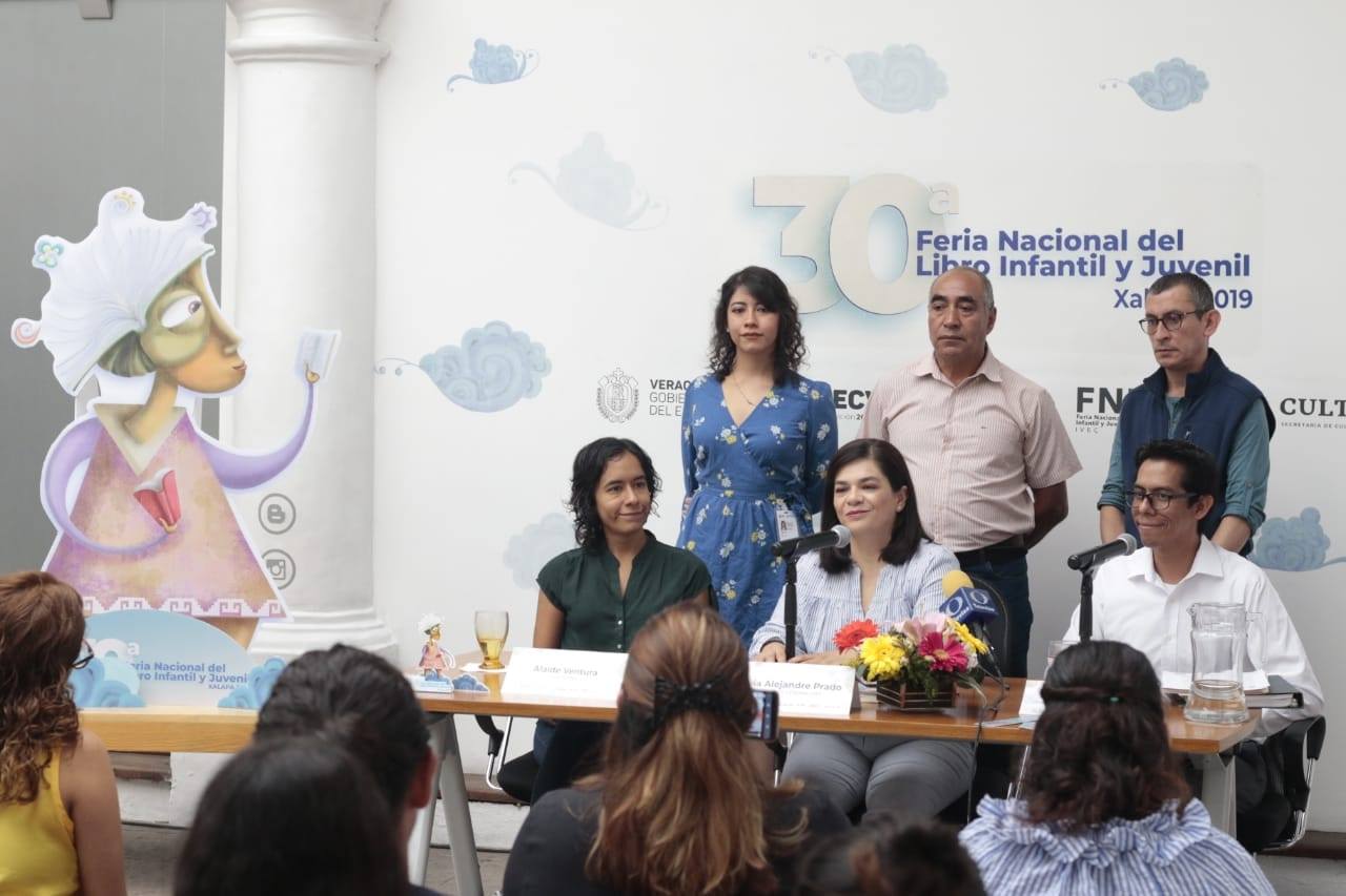 Presentan edición 30 de la Feria Nacional del libro infantil y juvenil Xalapa 2019