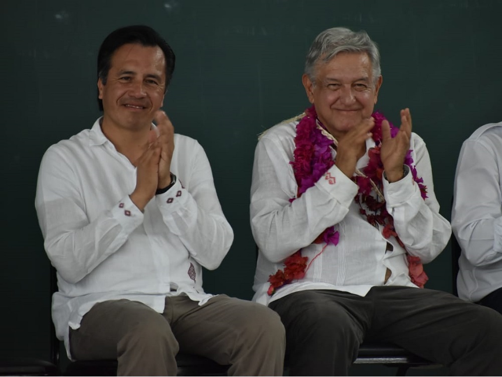 Felicitó el gobernador de Veracruz al presidente de la República por su segundo informe de gobierno