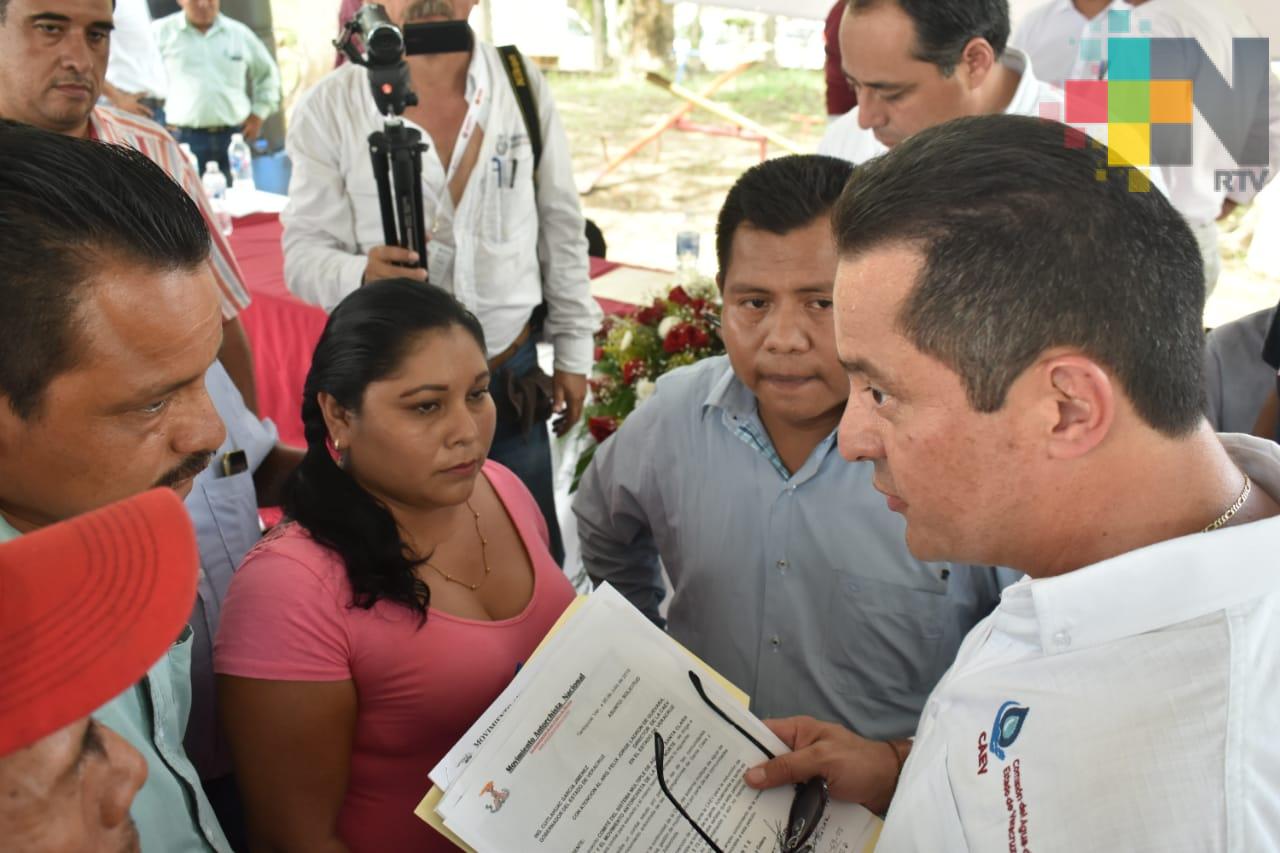 Llega obra hidráulica a Tantoyuca e Ilamatlán