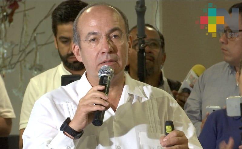 Acusaciones en mi contra, un distractor: Calderón