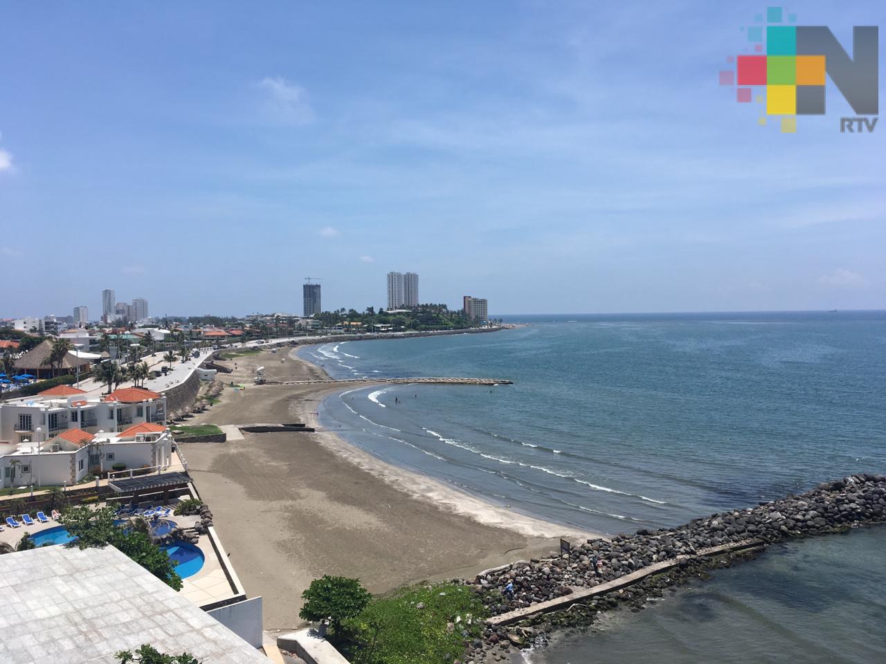 Ambiente cálido con baja probabilidad de lluvias en la entidad veracruzana