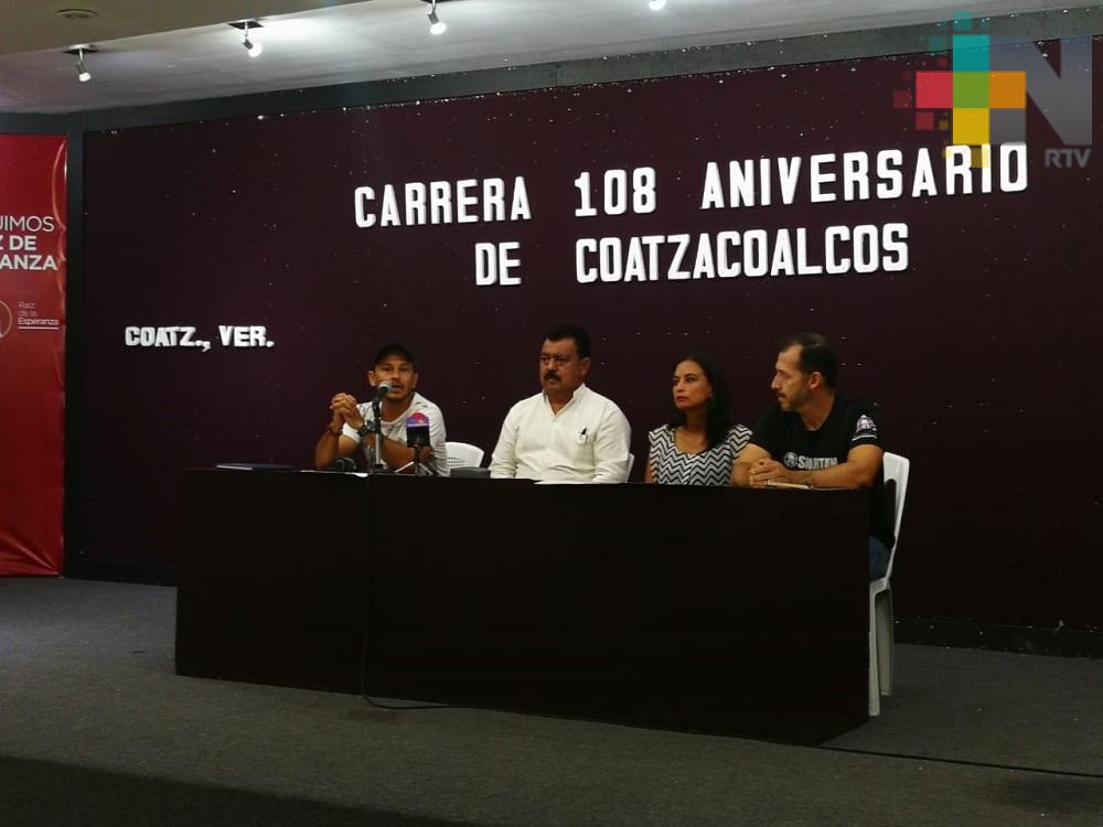 Con carrera atlética conmemorarán aniversario de Coatzacoalcos como ciudad