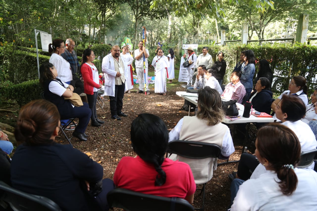 Inauguró la Secretaría de Salud el Cuarto Curso de Medicina Tradicional Indígena Mexicana