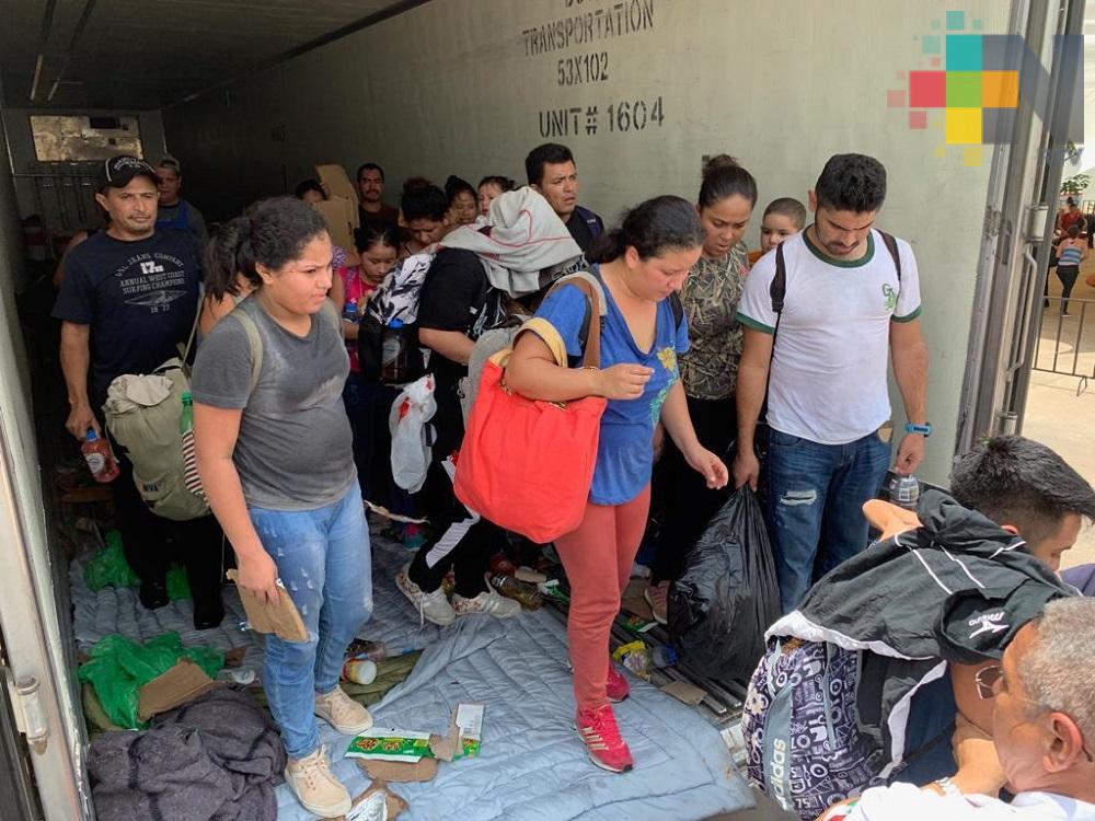En condiciones insalubres viajan centroamericanos para llegar a la frontera norte