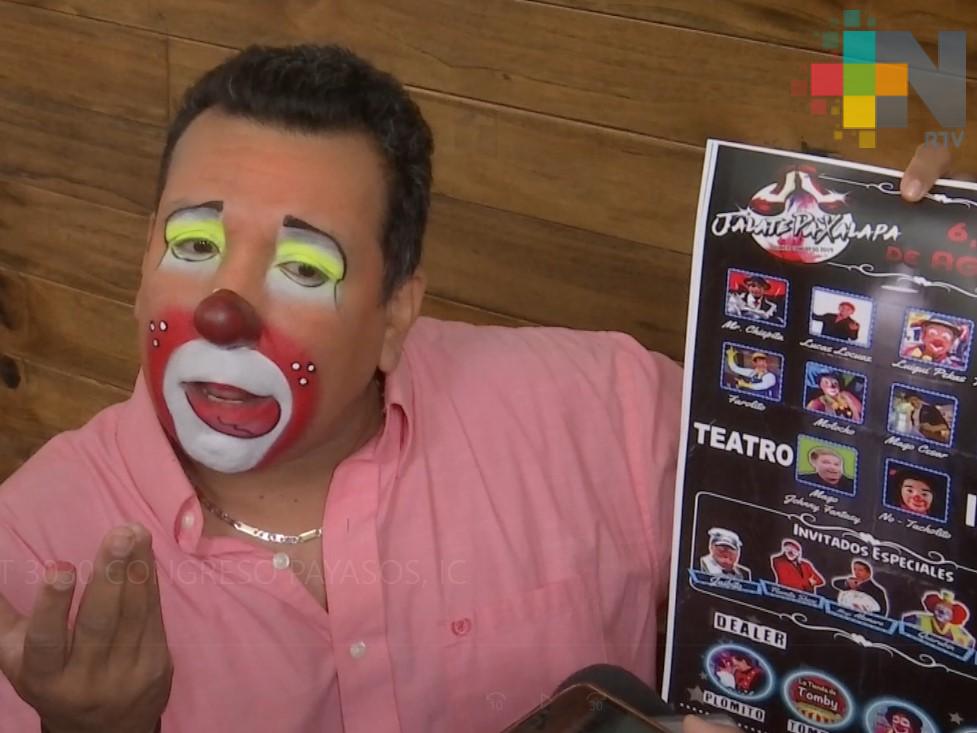 En agosto, Xalapa será sede de congreso de payasos