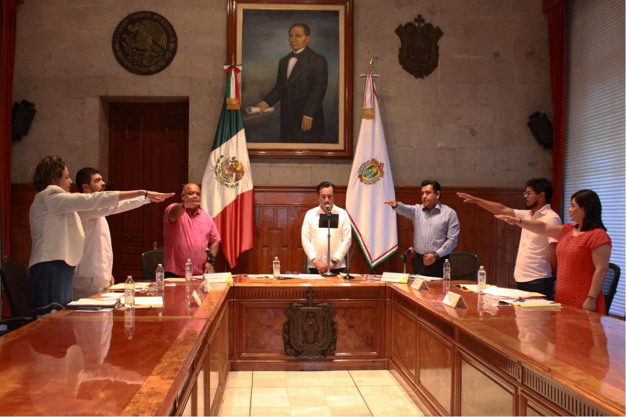 Instala Cuitláhuac García, Consejo Editorial del Gobierno de Veracruz