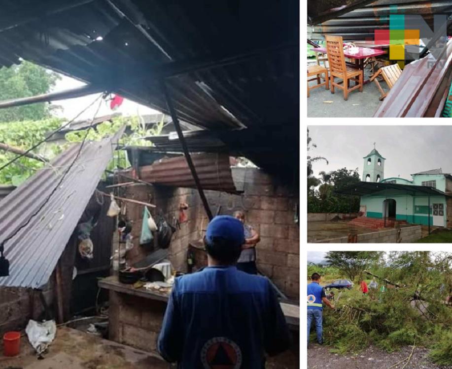Familias de zona serrana de Córdoba resultan afectadas por ventarrón