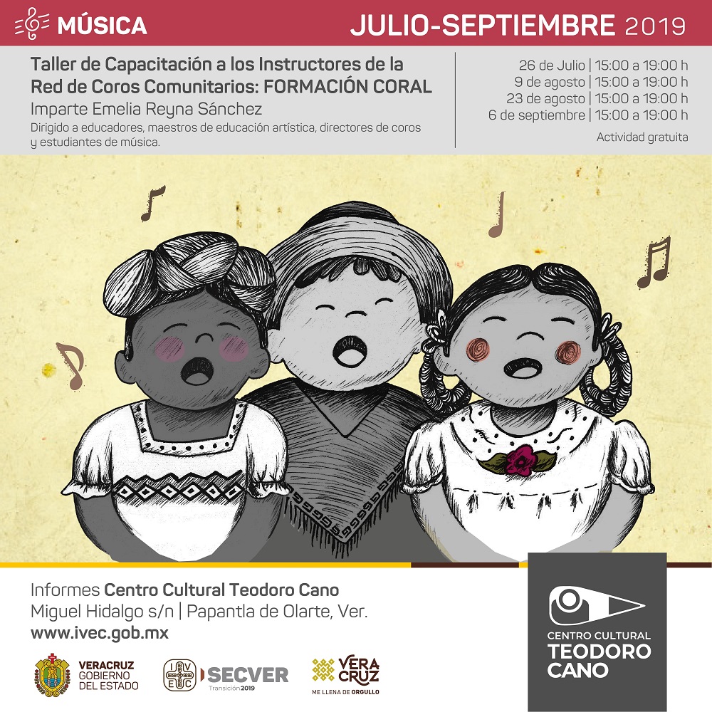 Imparte IVEC talleres de formación coral