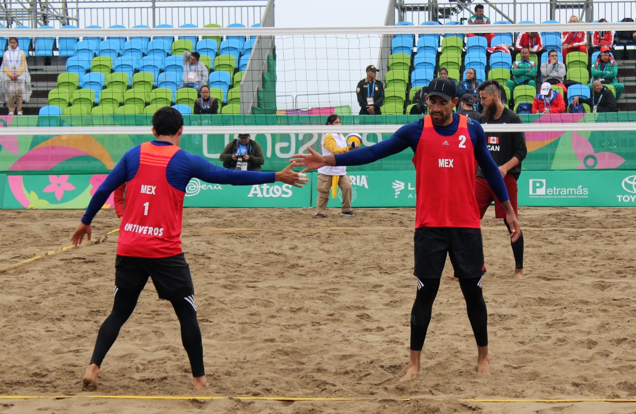 México venció a Canadá en Voleibol de Playa