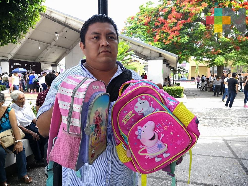Fundación «Soy de Nanchital» inicia colecta de mochilas para donarlas a niños de escasos recursos