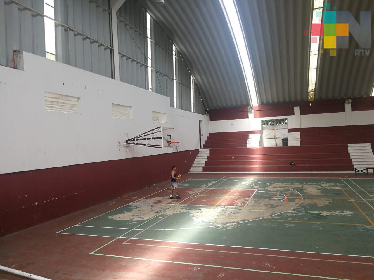 Invertirán tres mdp en rehabilitación de gimnasio de Coatzacoalcos