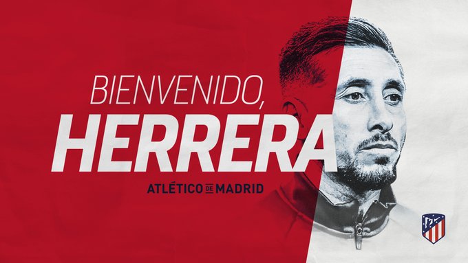 ¡Es oficial! Héctor Herrera jugará con el Atlético de Madrid