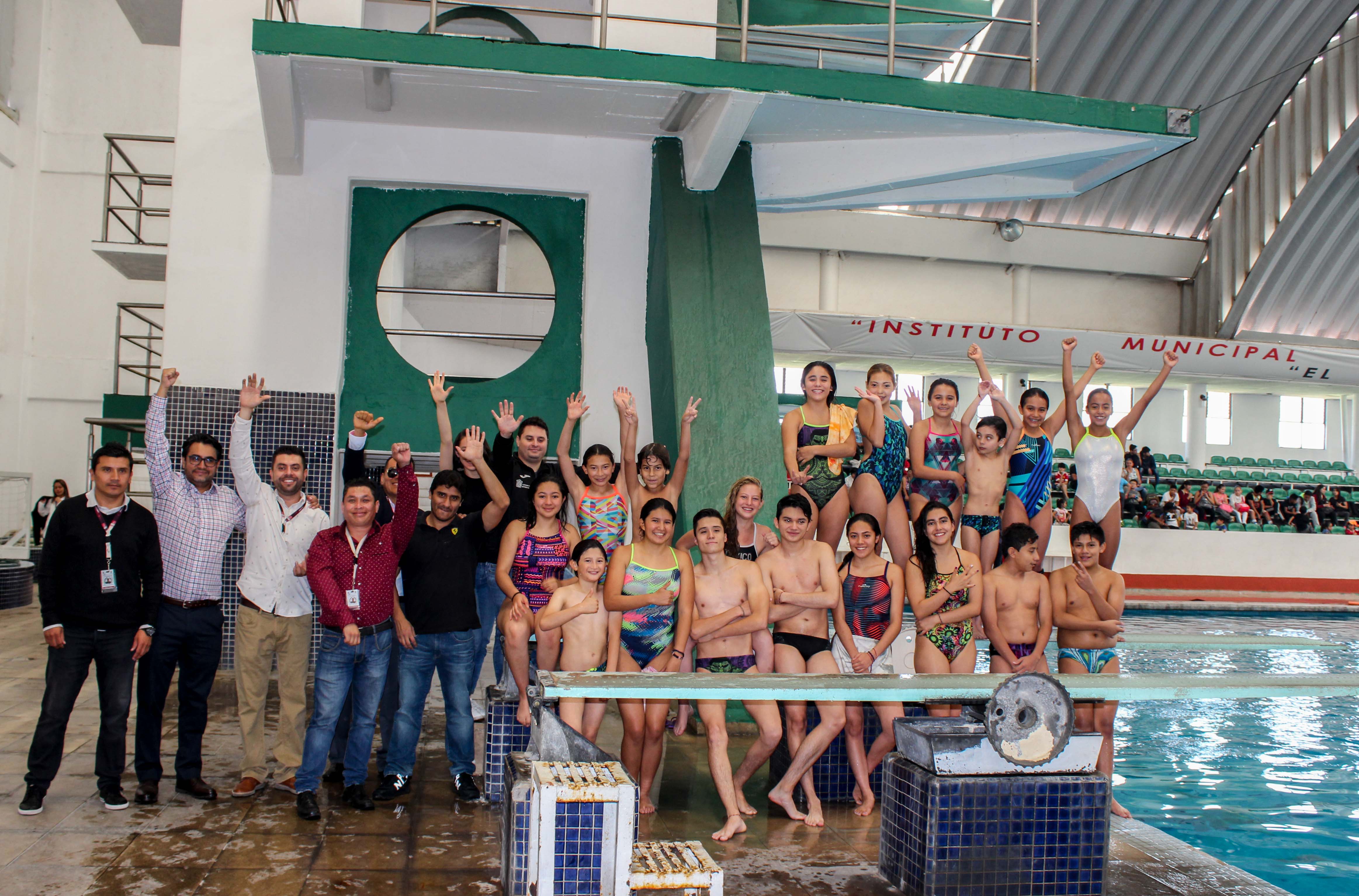 Inauguran proyecto de clavados en Tultitlán