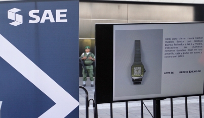 SAE recaudó más de 10 mdp en subasta de joyas en Los Pinos