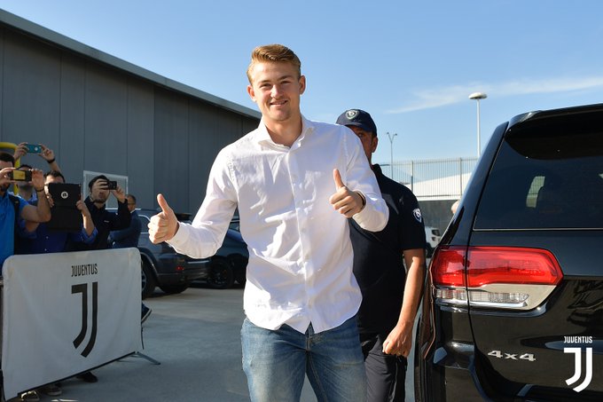 Juventus ficha a holandés Matthijs de Ligt por cinco años