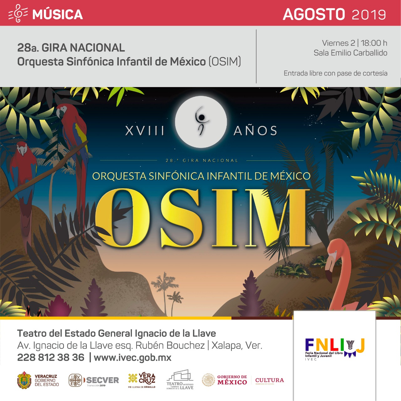 La Orquesta Sinfónica Infantil de México ofrecerá concierto en el Teatro del Estado