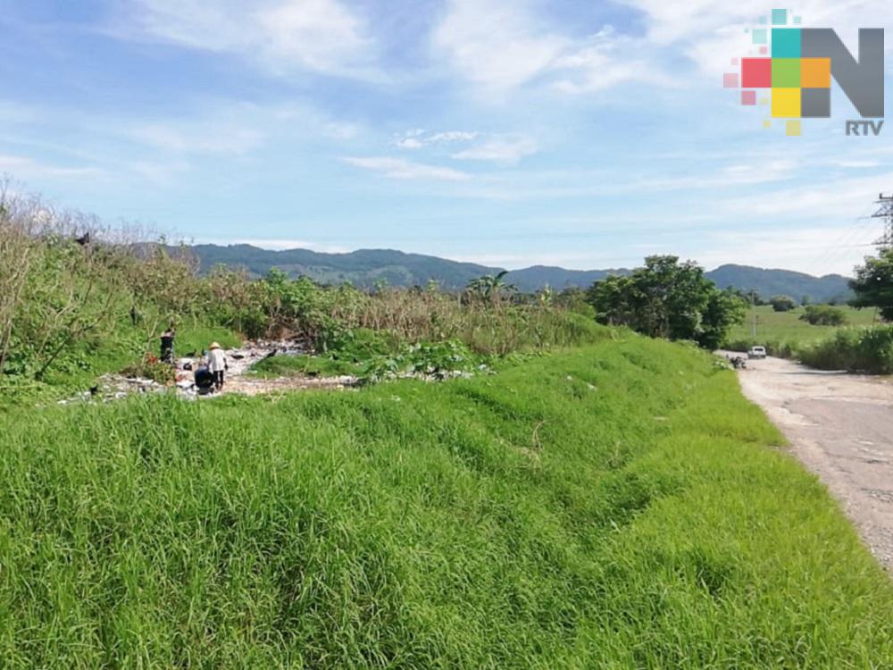 Particulares contaminan predios a pie de carretera en zona centro de Veracruz