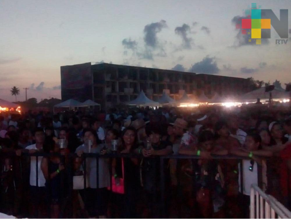 Un éxito Primer Costa Esmeralda Fest; impulsado y patrocinado por el Gobierno de Veracruz