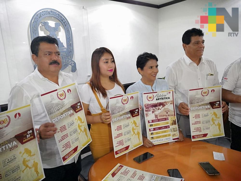 Realizarán actividades gratuitas con motivo del aniversario de Coatzacoalcos como ciudad