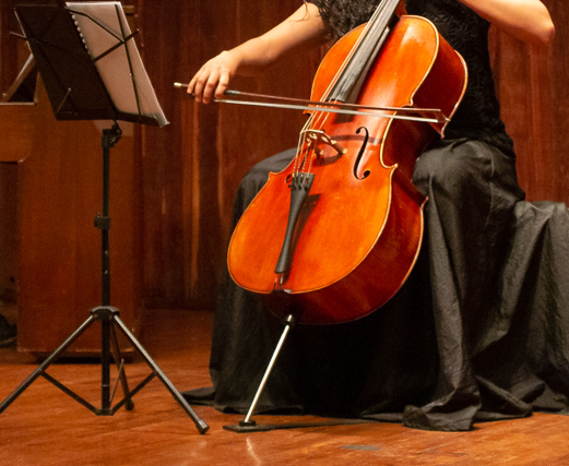 Invita IVEC a recital de piano y violonchelo