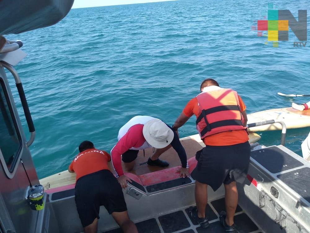 Semar realiza rescate de dos personas cerca de Isla de Sacrificios