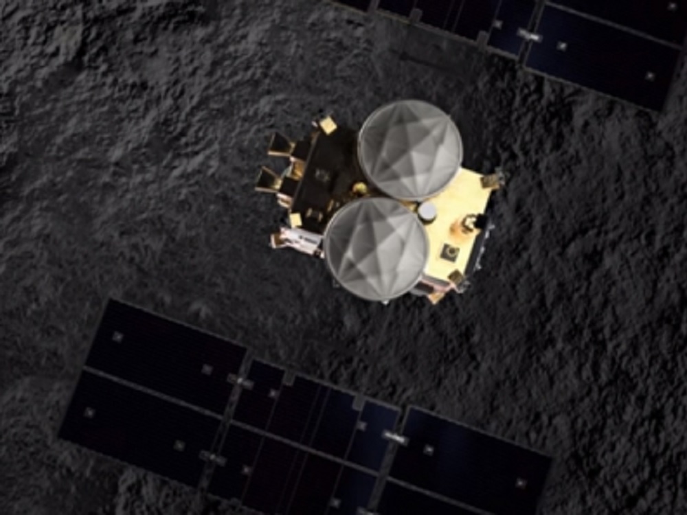 Sonda espacial japonesa se dispone a recoger rocas de asteroide Ryugu