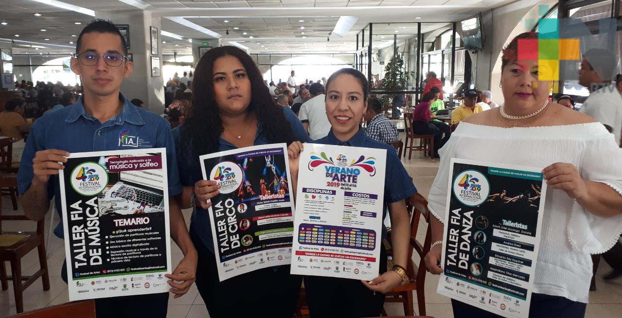 Preparan Festival Internacional de Artes