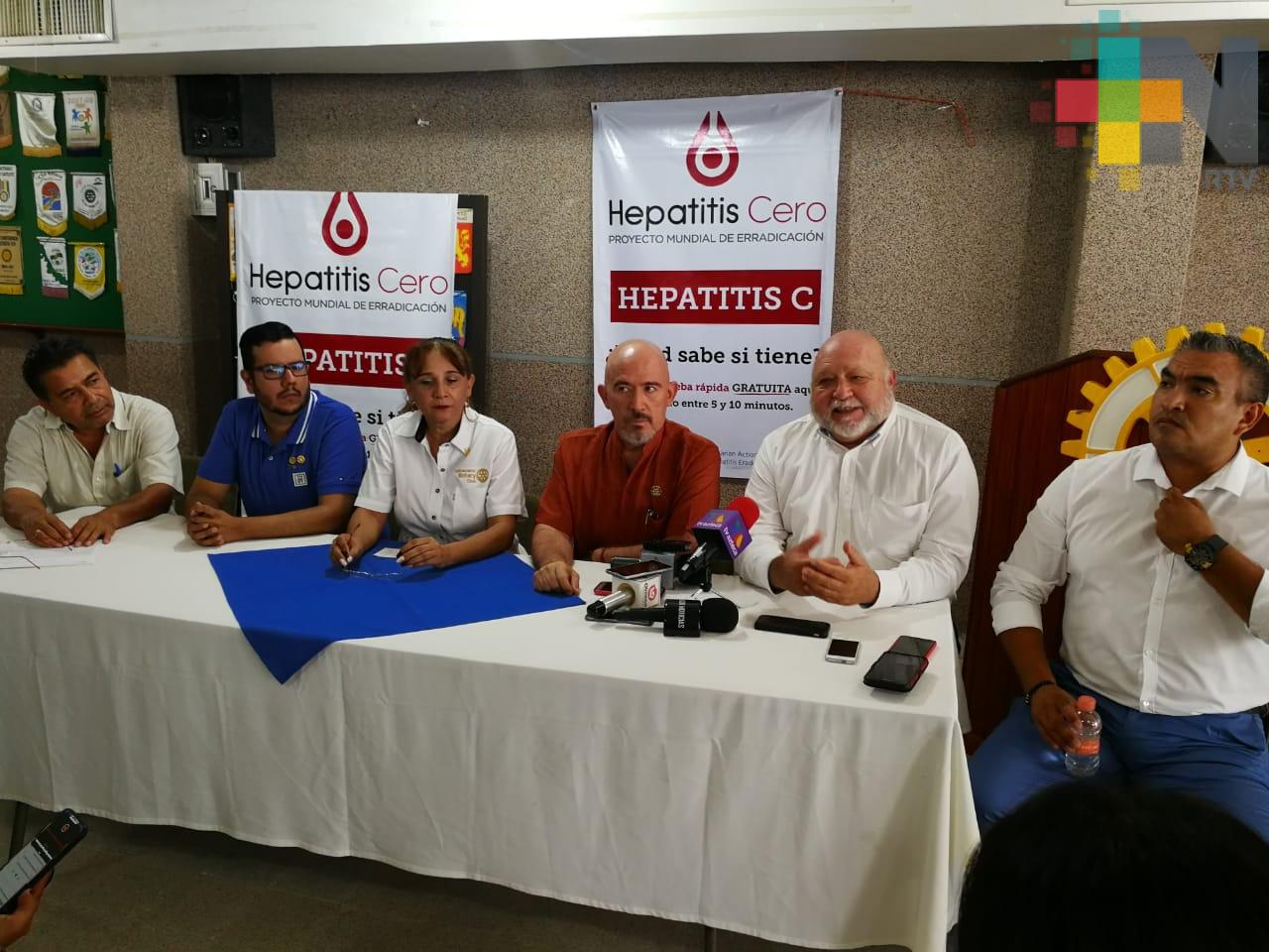 Impulsan campaña para detectar hepatitis C