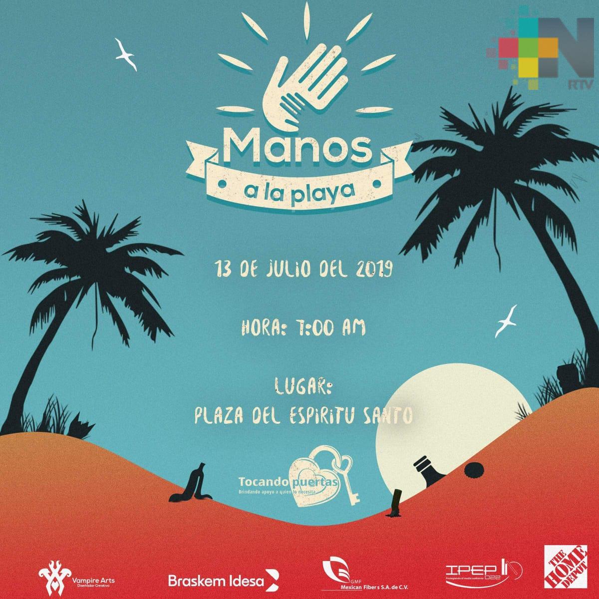 Este sábado limpieza de playa en Coatzacoalcos