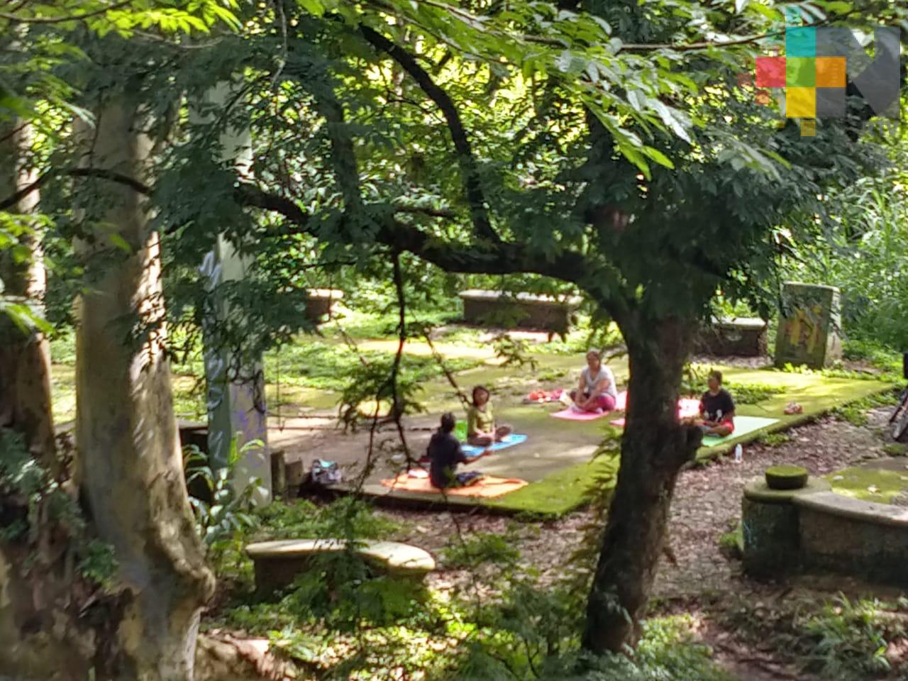 Realizan actividades  diversas en Parque Lineal Quetzalapan-Sedeño