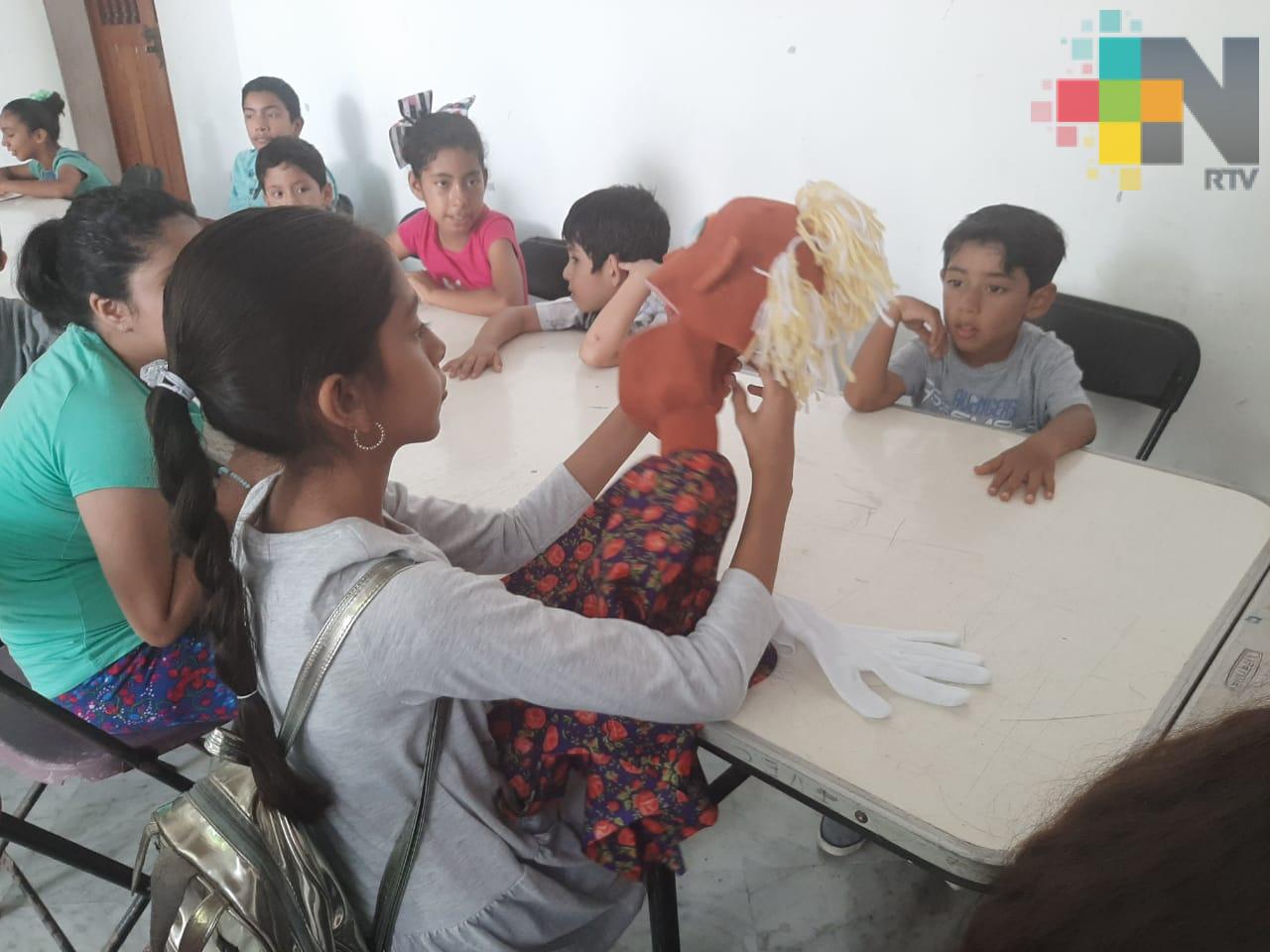 Iniciaron talleres de verano que promueven la expresión artística