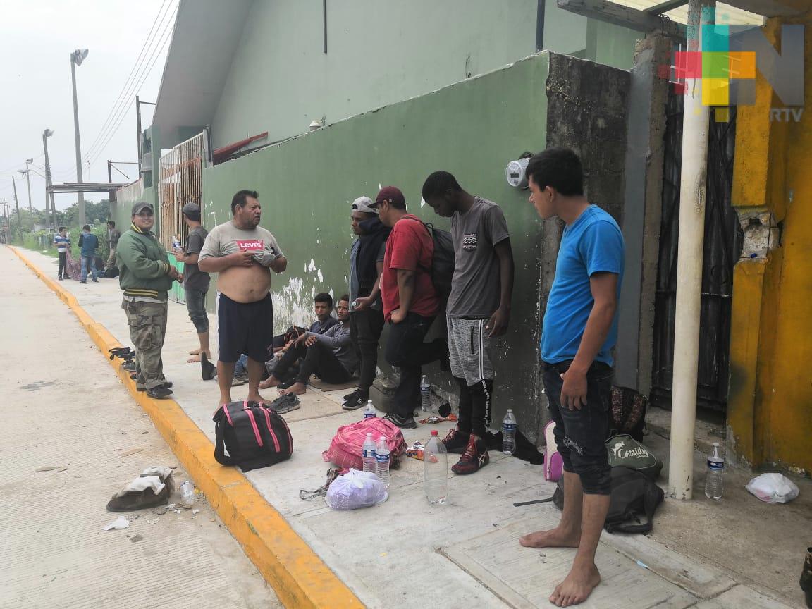 Agradecidos migrantes con oportunidades de empleo en México