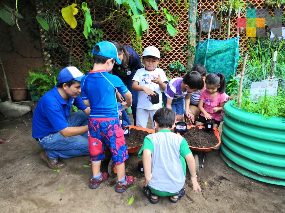 Realizan jornada ecológica infantil