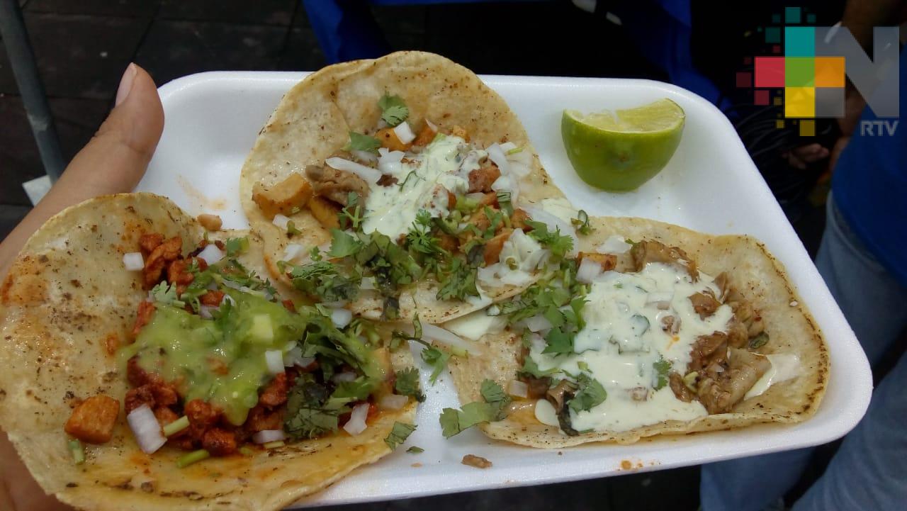 En Macroplaza de Veracruz comenzó el Festival del Taco y la Salsa