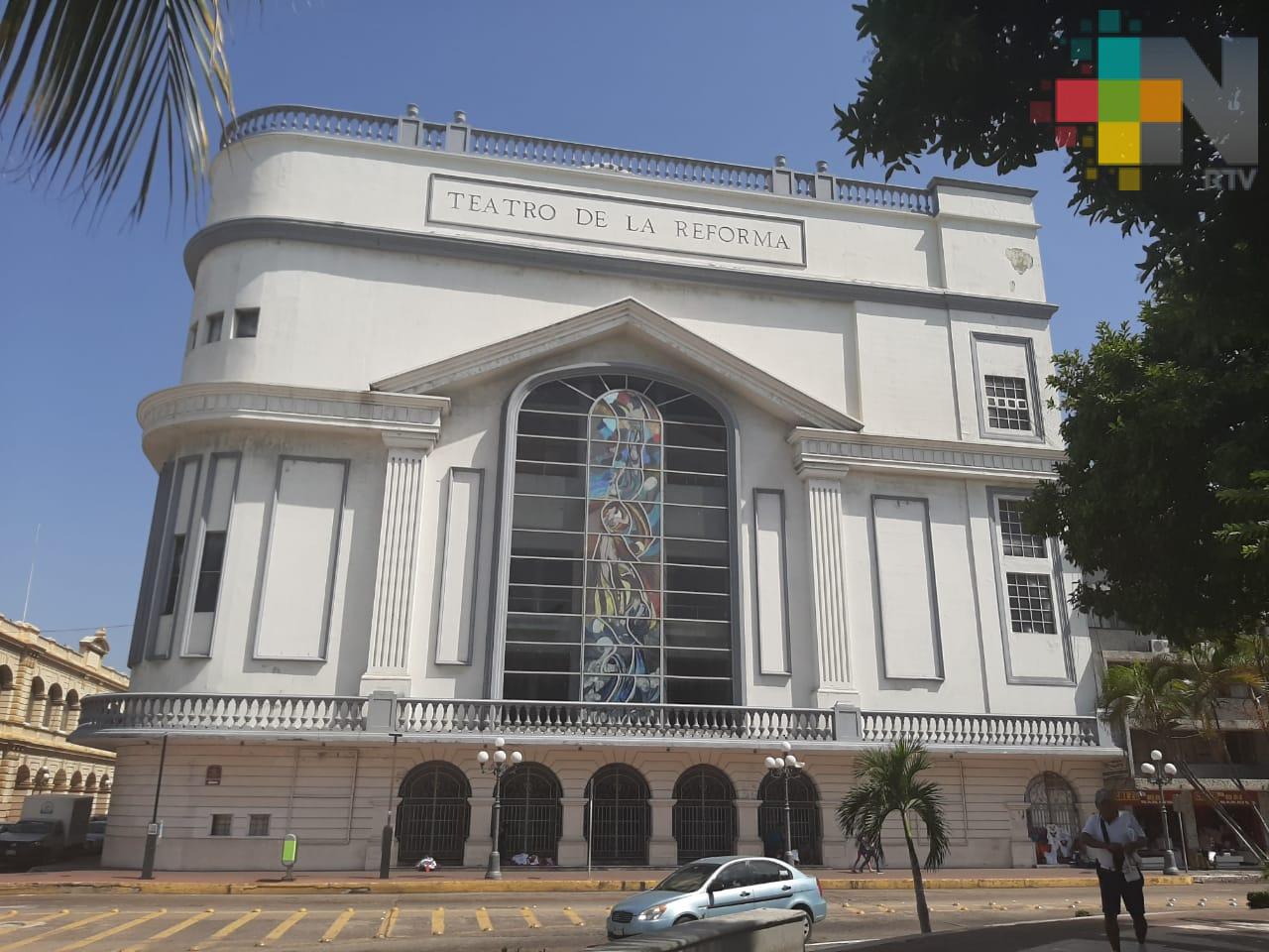 Clausuran temporalmente el Teatro de la Reforma