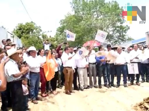 Inaugura CAEV sistema de abastecimiento de agua para localidades de Tantoyuca